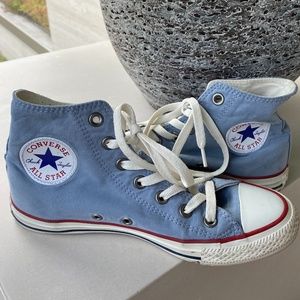 Rare Light Blue Converse High Top Sneakers